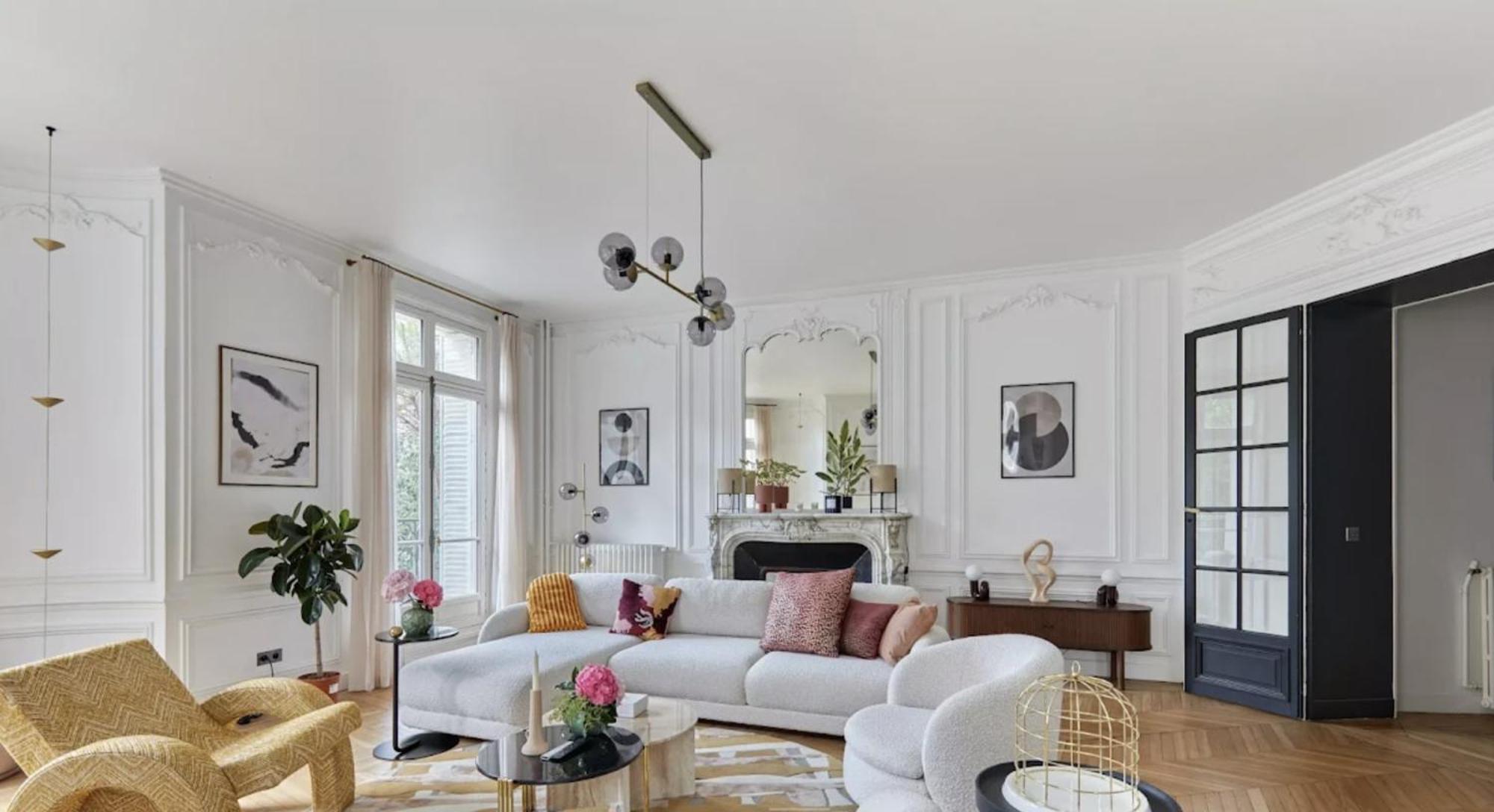 Appartement Luxueux 4 Bd, Parc Monceau